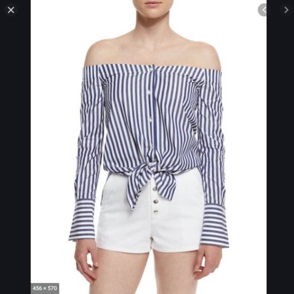 *Host Pick*Rag & Bone Kacy Off Shoulder Tunic - Picture 1 of 9